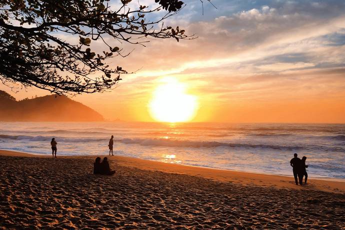Pôr do Sol nas Praias